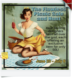 Flawless Picnic Sale &amp; Hunt Poster - Kira Paderborn