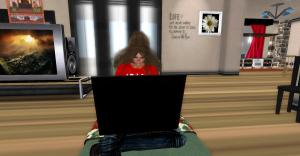 Suellen on Tuesday being careful not to rezz_001